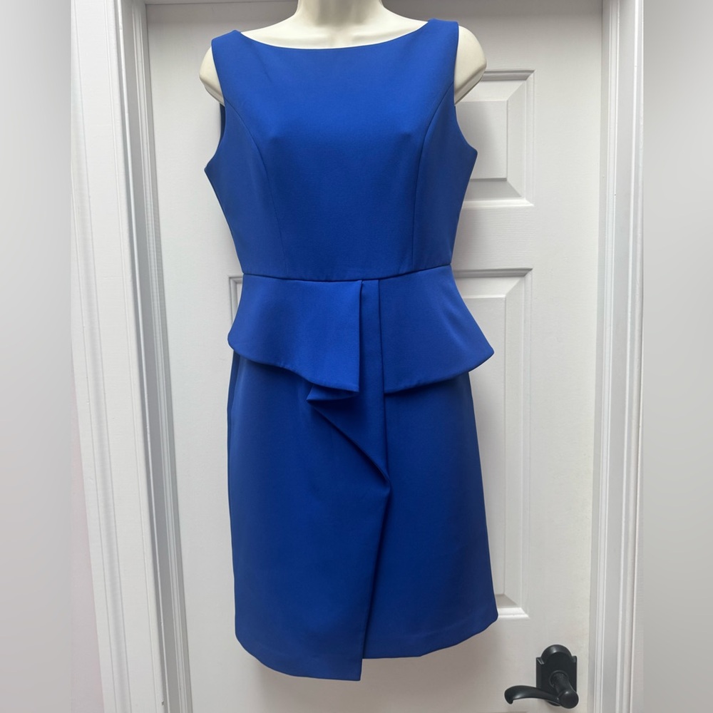 New blue dress.